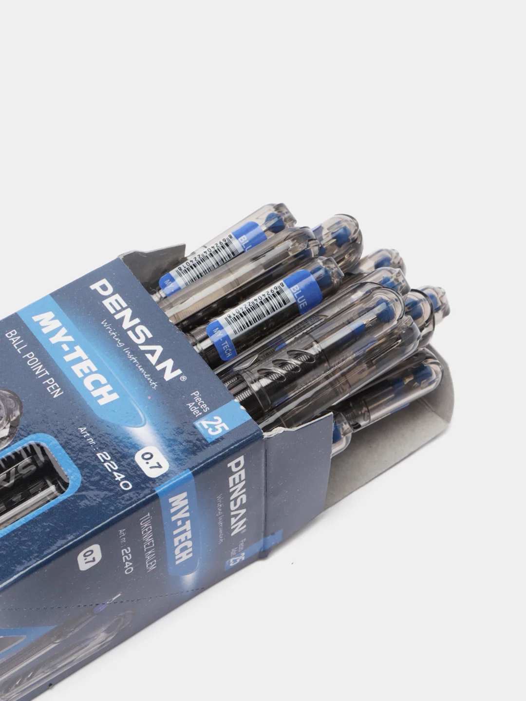 Ручка шариковая PENSAN My-Tech, синяя, 25 штук, линия 0,35 мм, 880173