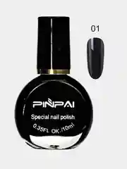 Черный лак для стемпинга "PinPai"