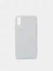 Белый чехол силиконовый на Айфон (iPhone) 11, 14, 13, 12, XR, XS, X,6s,7, 8, SE, Pro, Max, Plus