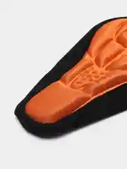 Оранжевый сидушка на велосипед