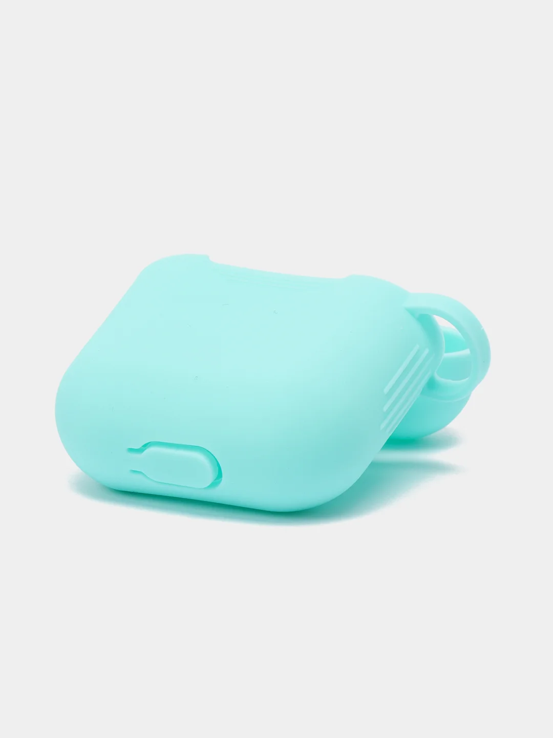 Бирюзовый силиконовый чехол для наушников AirPods