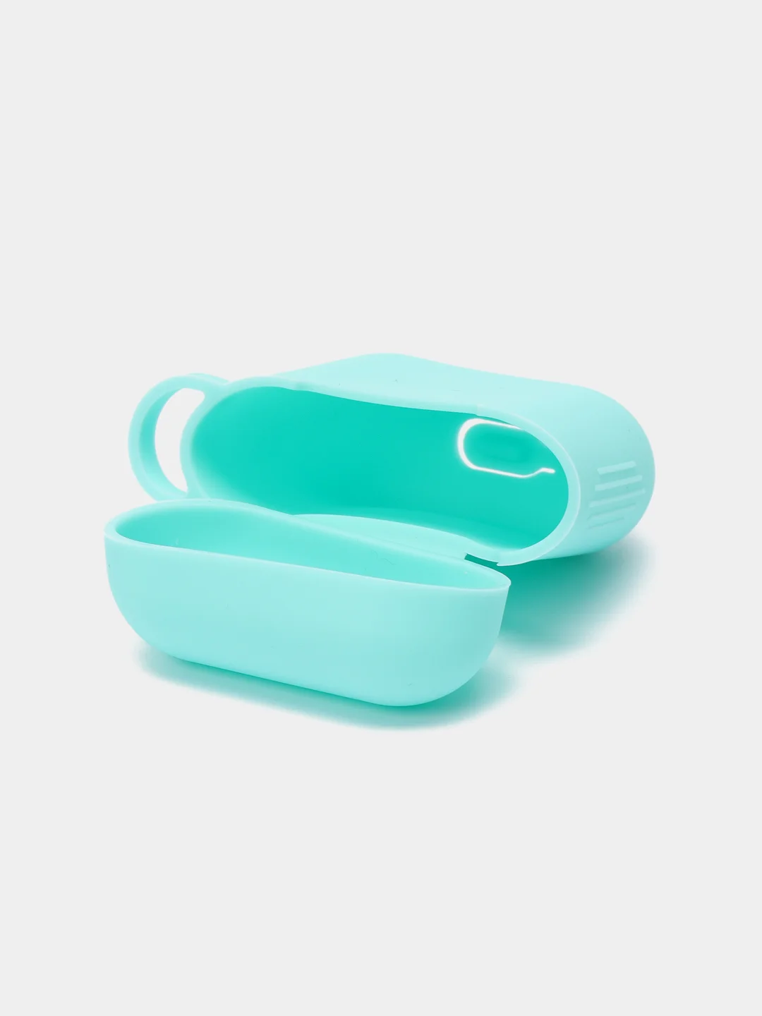 Бирюзовый силиконовый чехол для наушников AirPods