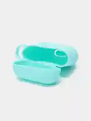 Бирюзовый силиконовый чехол для наушников AirPods