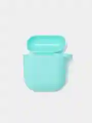 Бирюзовый силиконовый чехол для наушников AirPods