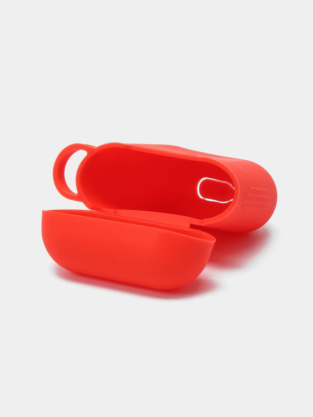 Красный силиконовый чехол для наушников AirPods