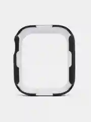 Белый защитный бампер чехол для Apple Watch 7 41, 45 мм рамка
