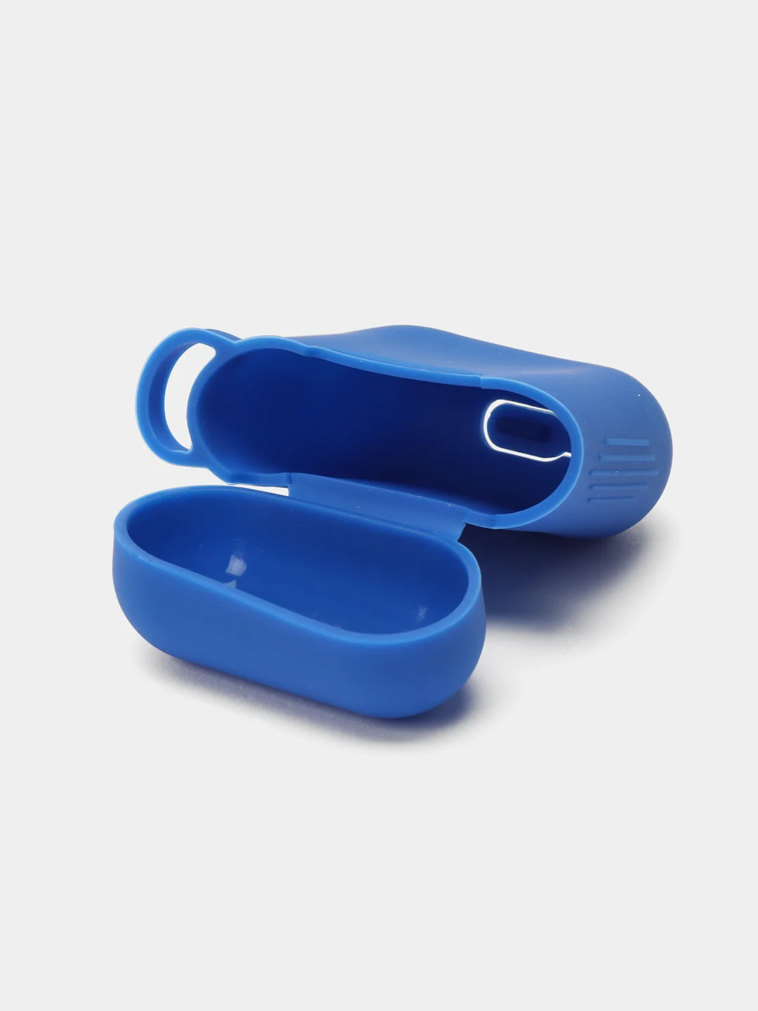 Лазурный силиконовый чехол для наушников AirPods