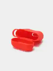 Красный силиконовый чехол для наушников AirPods