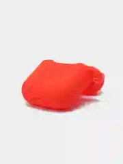 Красный силиконовый чехол для наушников AirPods