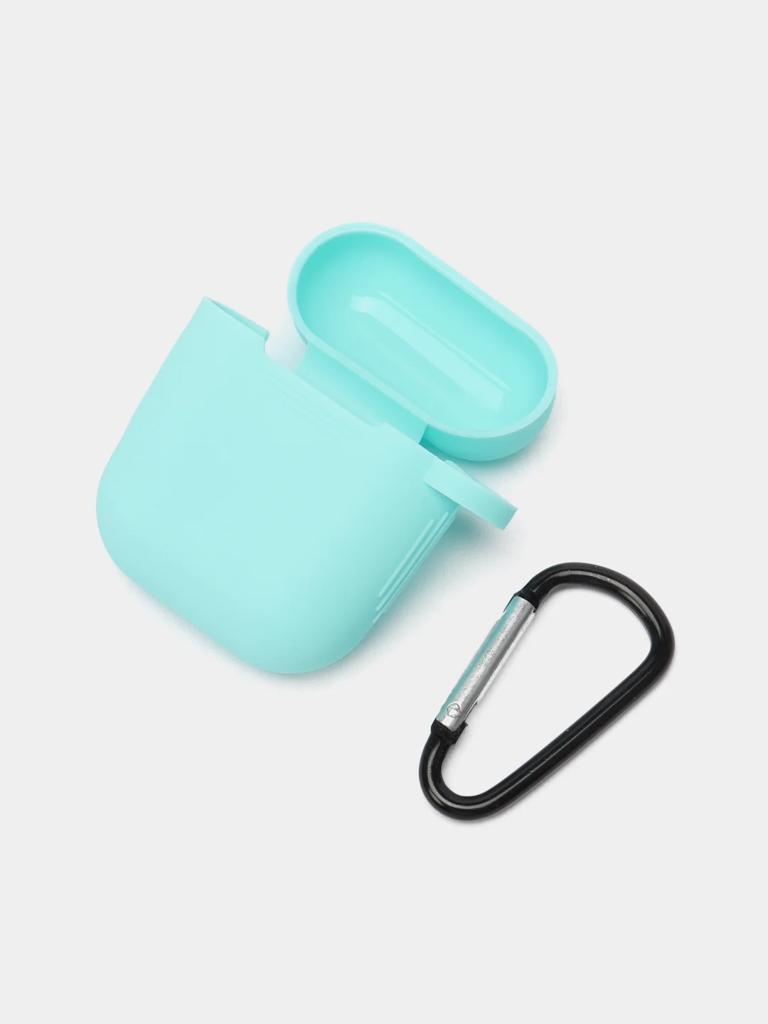 Бирюзовый силиконовый чехол для наушников AirPods
