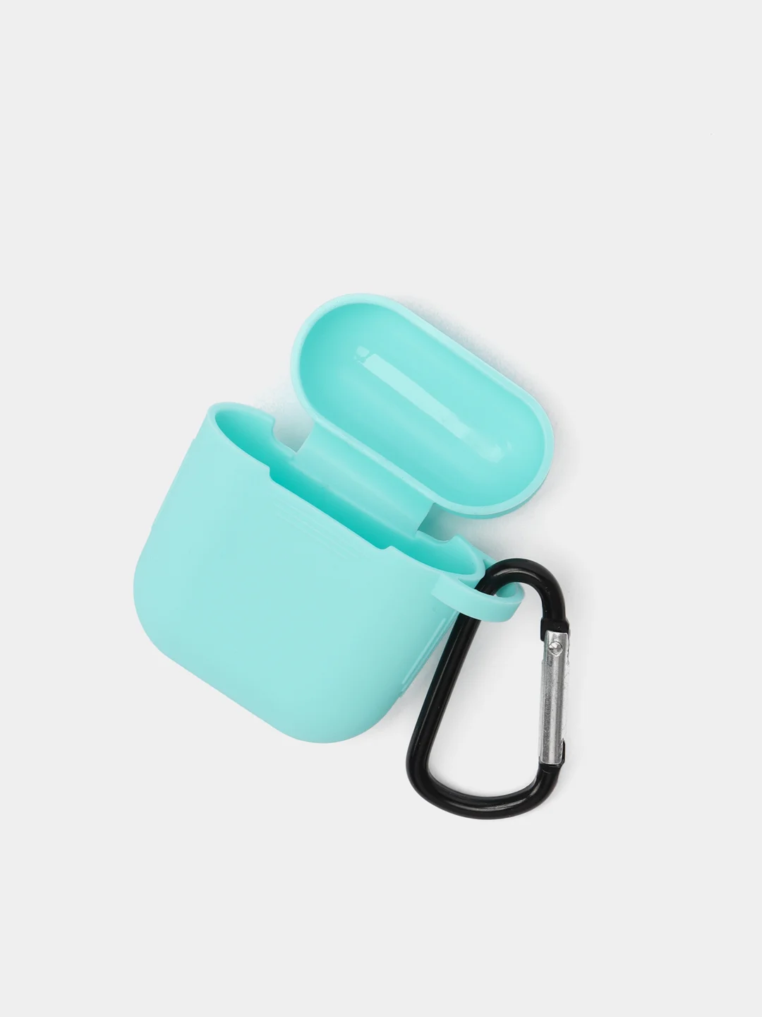Бирюзовый силиконовый чехол для наушников AirPods