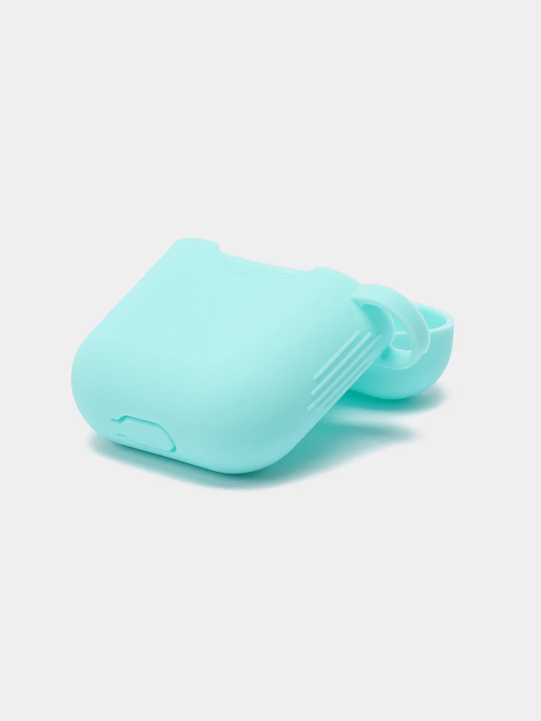 Бирюзовый силиконовый чехол для наушников AirPods
