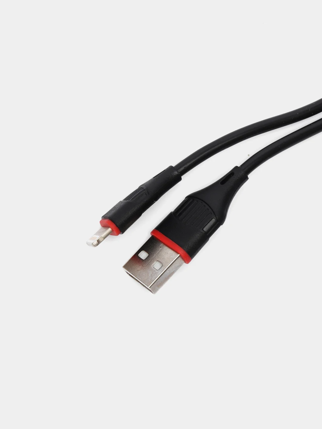 Черный кабель Borofone BX17, быстрая зарядка 2.4 A, 1 м, Lightning, Type-C, Micro-USB