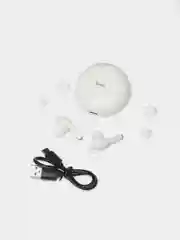 Белый вакуумные наушники Hoco ES60 TWS, Bluetooth
