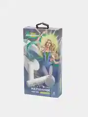 Белый наушники беспроводные вакуумные More choice BW41S, вкладыши, с солнечной батареей TWS