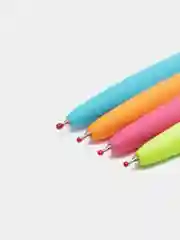 Ручка шариковая автоматическая Brauberg fruity RX, синяя, 12 штук, 0,35 мм