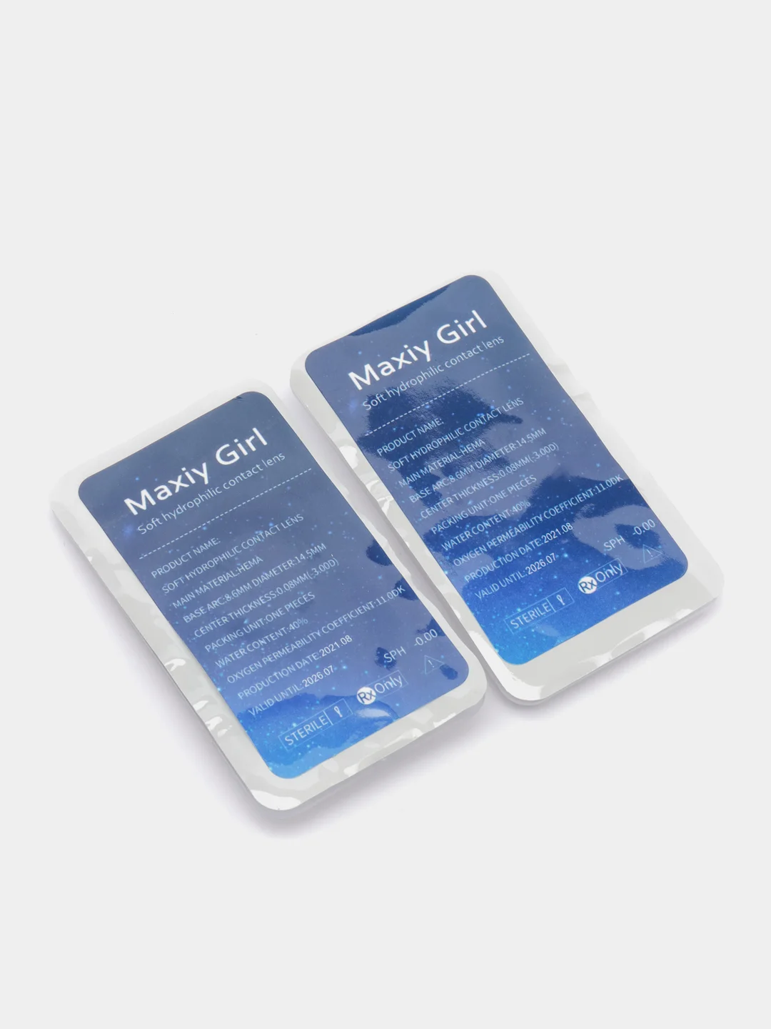 Черный цветные линзы контактные  (карнавальные), косплей, кошачий глаз