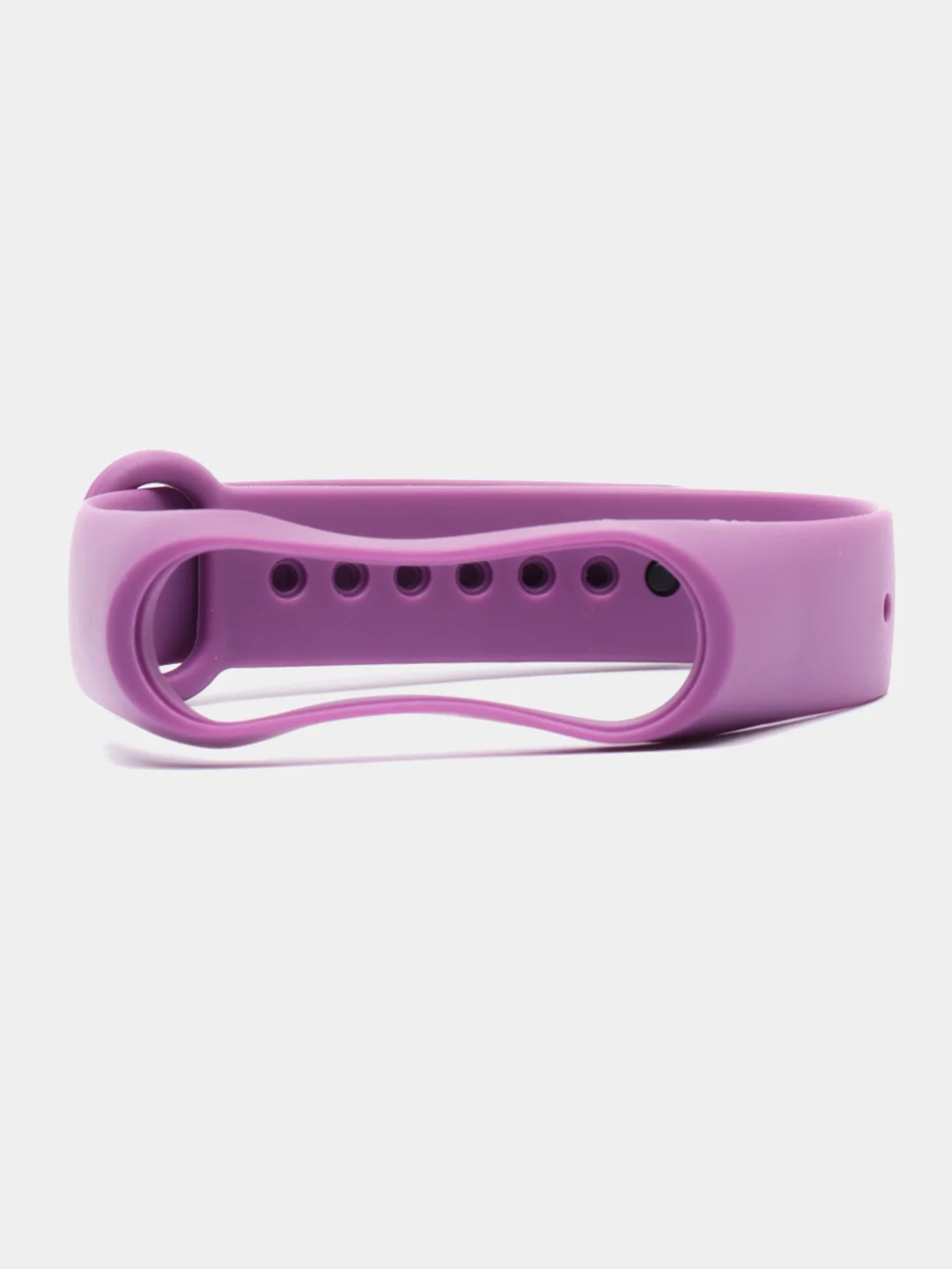 Пурпурный силиконовый ремешок Xiaomi Mi Band 3, Mi Band 4 (Сяоми Ми Бэнд 3, Ми Бэнд 4)