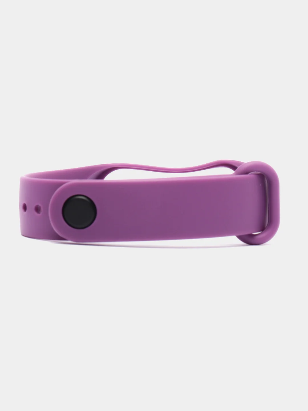 Пурпурный силиконовый ремешок Xiaomi Mi Band 3, Mi Band 4 (Сяоми Ми Бэнд 3, Ми Бэнд 4)