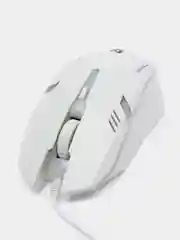 Белый мышь проводная с подсветкой Defender Cyber MB-560L