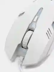 Белый мышь проводная с подсветкой Defender Cyber MB-560L