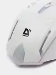 Белый мышь проводная с подсветкой Defender Cyber MB-560L