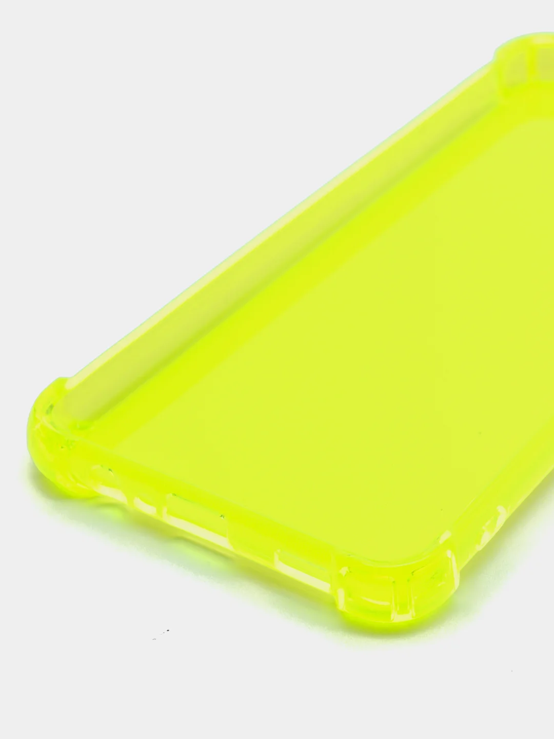 Лимонный чехол прозрачный Samsung Galaxy A51,Samsung Galaxy A12/M12 противоударный плотный неоновый