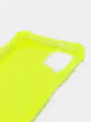 Лимонный чехол прозрачный Samsung Galaxy A51,Samsung Galaxy A12/M12 противоударный плотный неоновый