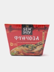 Лапша SenSoy "Фунчоза", под японским соусом с пастой мисо и водорослями вакаме, 125 г