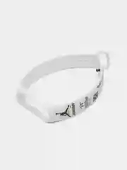 Молочный силиконовый ремешок с принтом для Xiaomi Mi Band 7 / 3 / 4 / 5 / 6