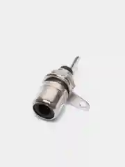 Разъем RCA гнездо тюльпан на корпус RP-1 черный
