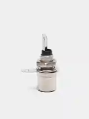 Разъем RCA гнездо тюльпан на корпус RP-1 черный