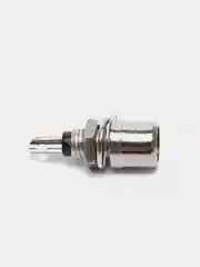 Разъем RCA гнездо тюльпан на корпус RP-1 черный