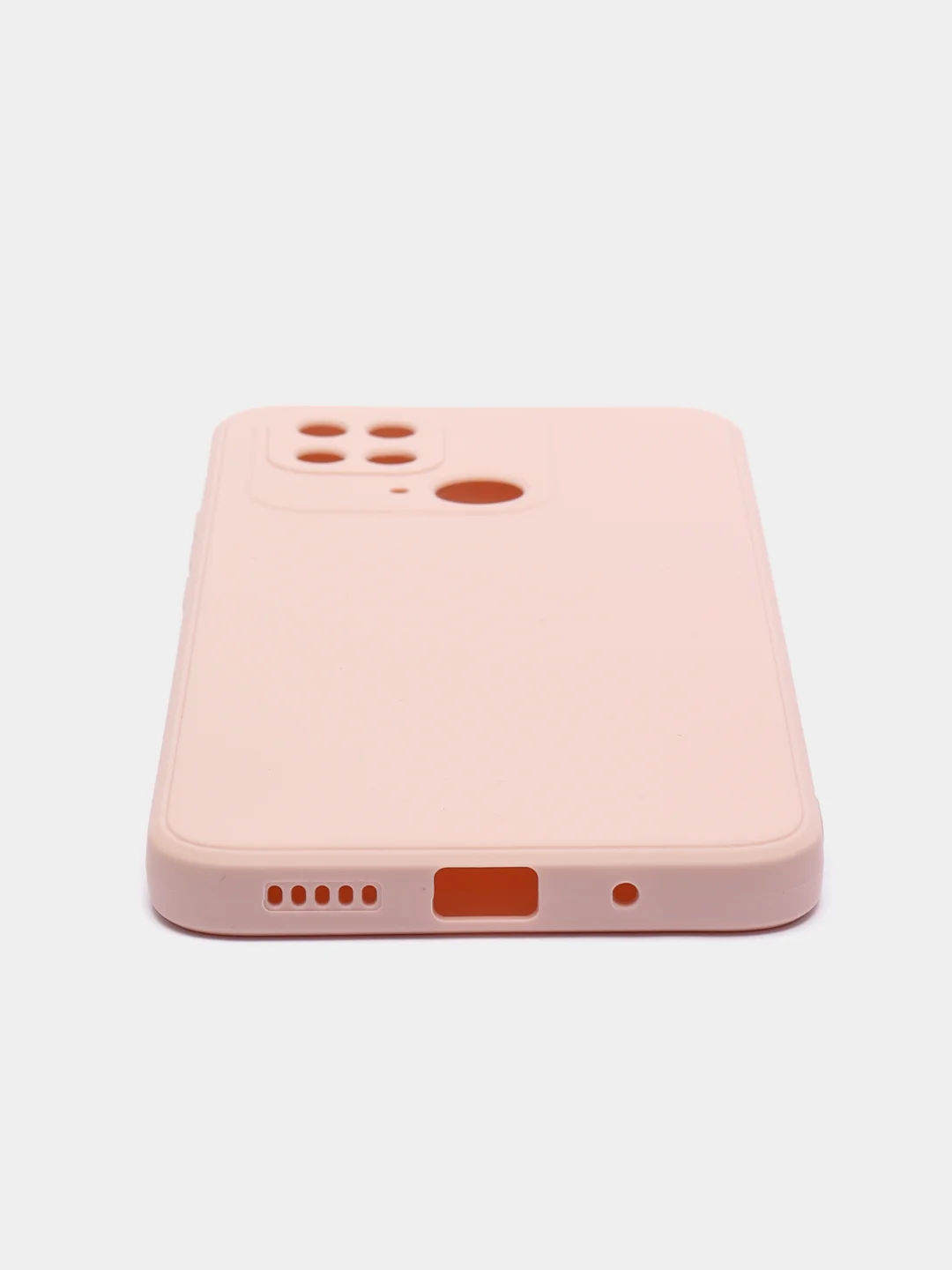 Пудровый чехол для Xiaomi Redmi 10C (Сяоми Редми 10С), Poco C40 (Поко С40), силиконовый
