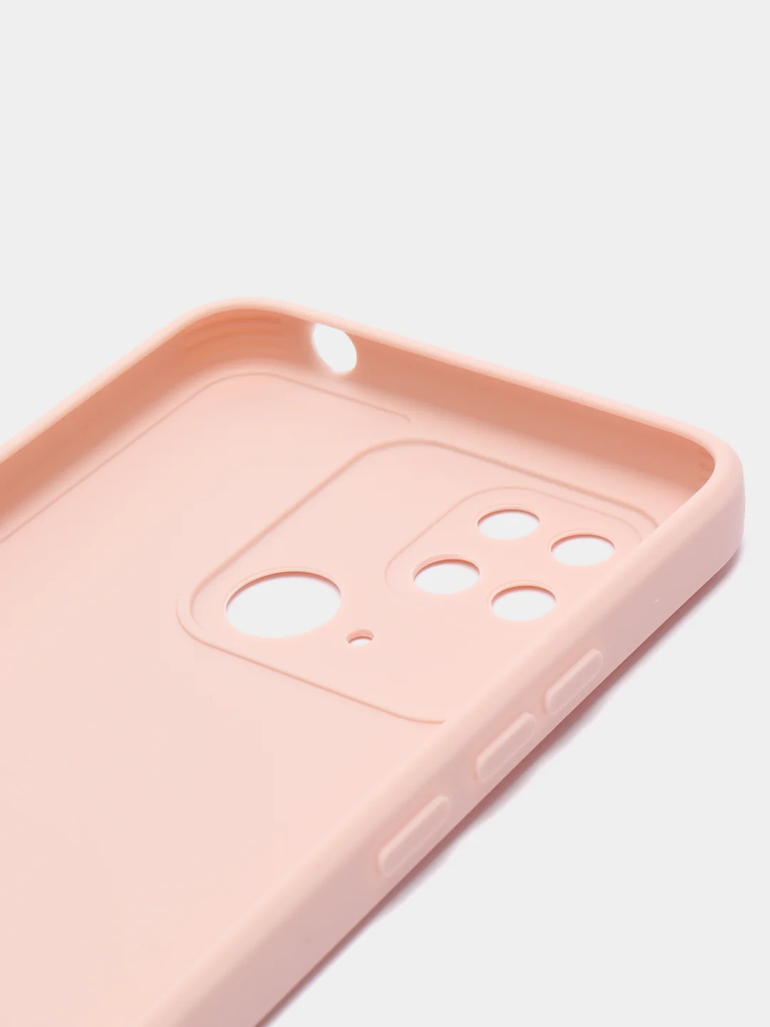 Пудровый чехол для Xiaomi Redmi 10C (Сяоми Редми 10С), Poco C40 (Поко С40), силиконовый