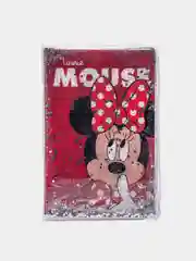 Ежедневник А5 с обложкой шейкер Minnie Mouse, Минни Маус, 96 листов
