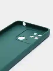 Тёмно-зелёный чехол для Xiaomi Redmi 10C (Сяоми Редми 10С), Poco C40 (Поко С40), силиконовый