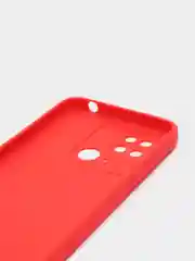 Красный чехол для Xiaomi Redmi 10C (Сяоми Редми 10С), Poco C40 (Поко С40), силиконовый