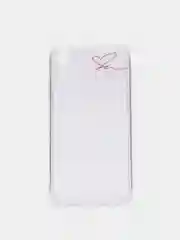 Белый чехол на iPhone 4