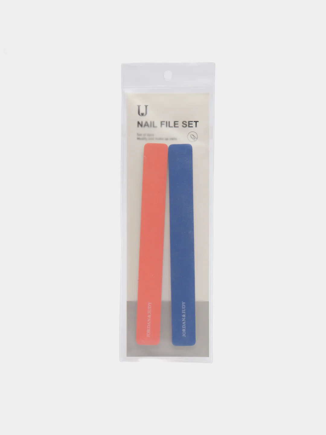 Пилка для ногтей Judy Nail file combination NV053, 2 штуки в комплекте