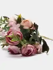 Желтый ранункулюсы искусственные цветы, растения, пионы, камелии, розы, букет