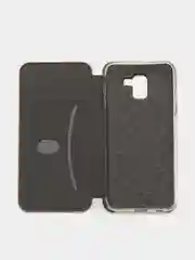 Золотой чехол книжка на Samsung Galaxy J6 (2018)