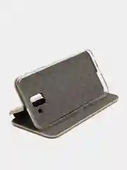 Золотой чехол книжка на Samsung Galaxy J6 (2018)