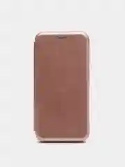 Розовый чехол книжка на Samsung Galaxy J6 (2018)