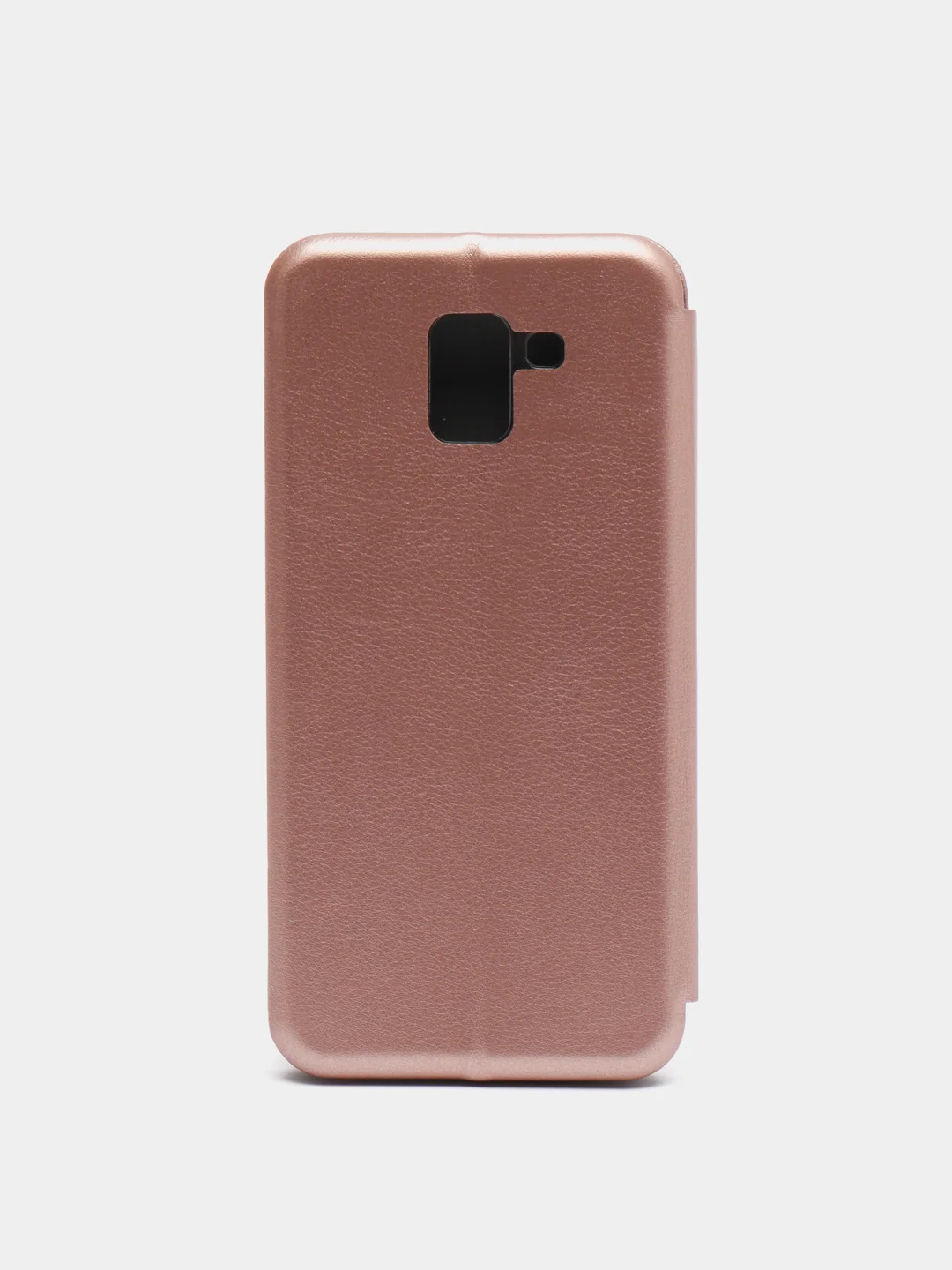 Розовый чехол книжка на Samsung Galaxy J6 (2018)