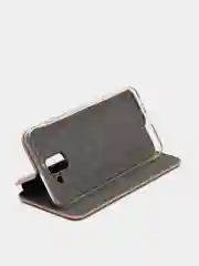 Розовый чехол книжка на Samsung Galaxy J6 (2018)