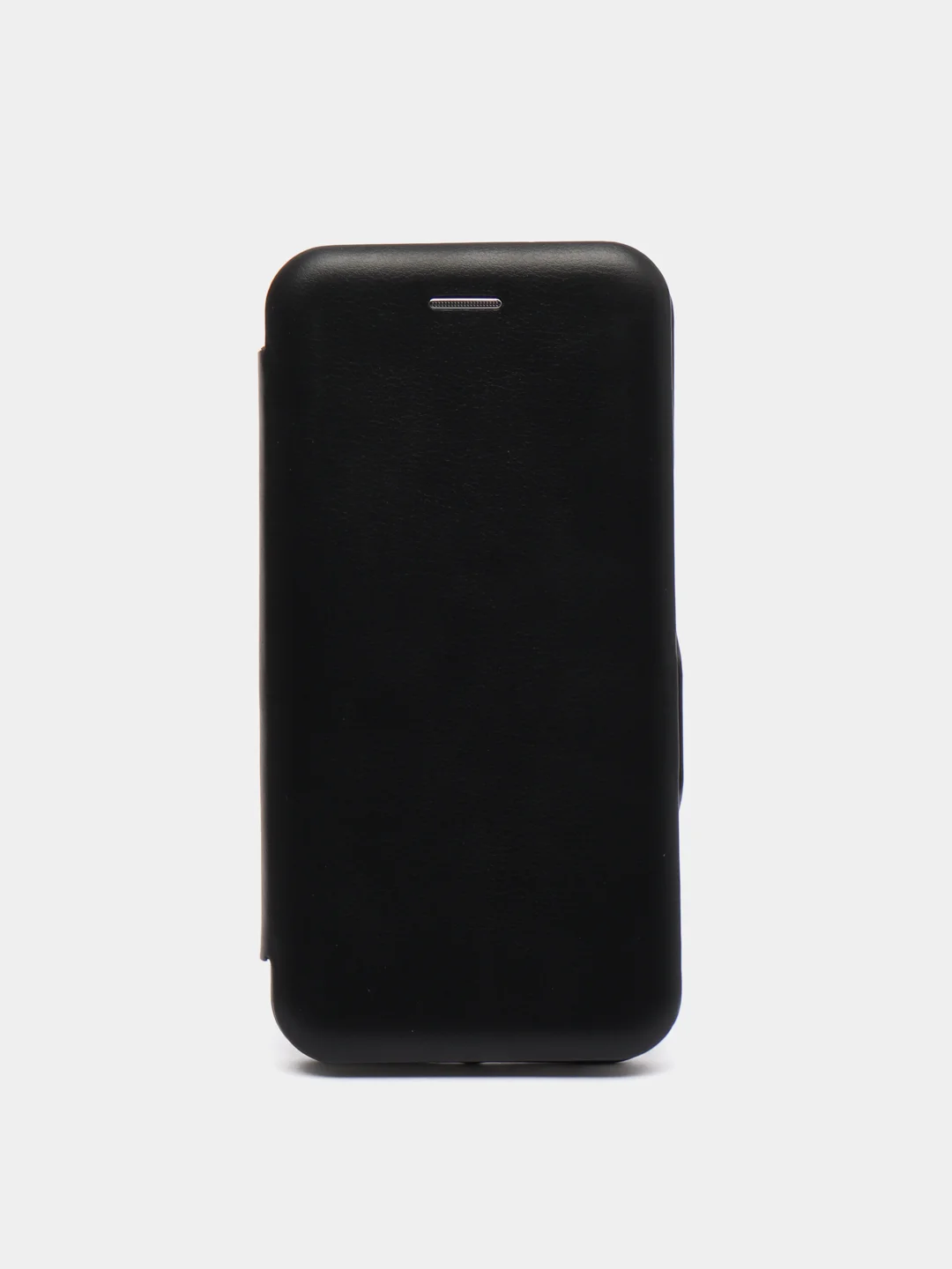 Черный чехол книжка на Samsung Galaxy J6 (2018)