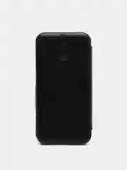 Черный чехол книжка на Samsung Galaxy J6 (2018)