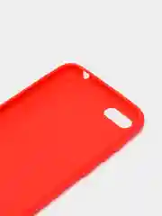 Красный чехол для Huawei Honor 7A/Y5 2018 силиконовый матовый однотонный