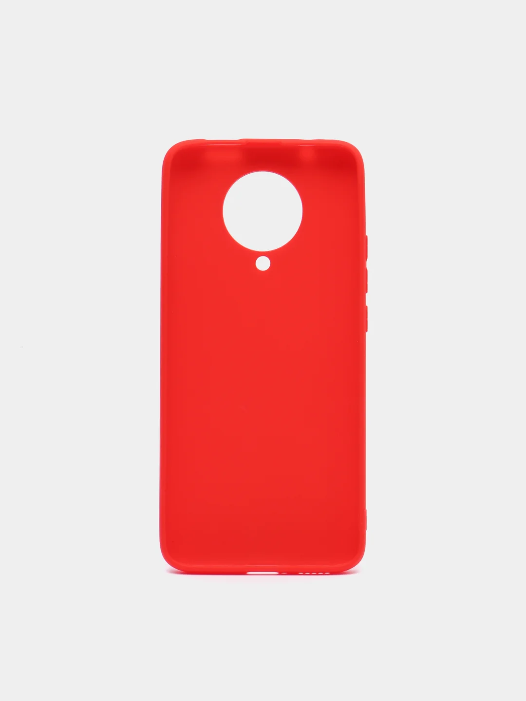 Красный чехол Xiaomi Redmi K30 pro, Poco F2 Pro, Сяоми Редми К30 Про силиконовый, цветной, матовый